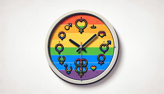 LGBTQ+ Wall Clocks: Blending Art and Functionality