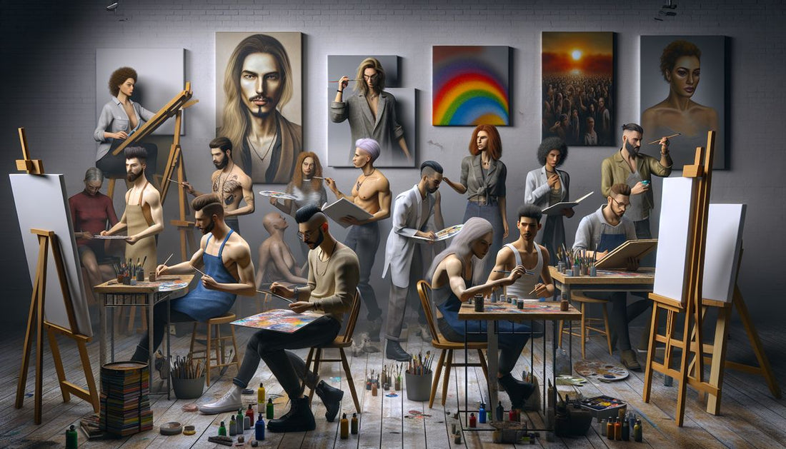 Emerging Artists in the LGBTQ+ Canvas Art Scene