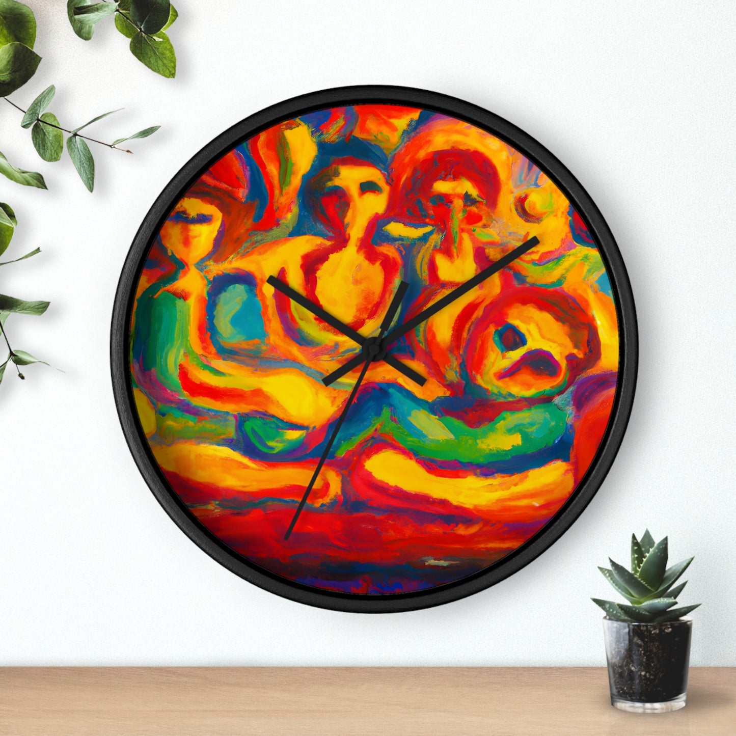 LeonardoDaVinci - Gay Hope Wall Clock