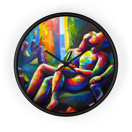 Dash - Gay Love Wall Clock