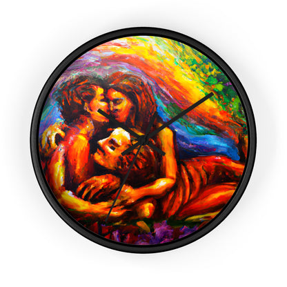 Lex - Gay Love Wall Clock