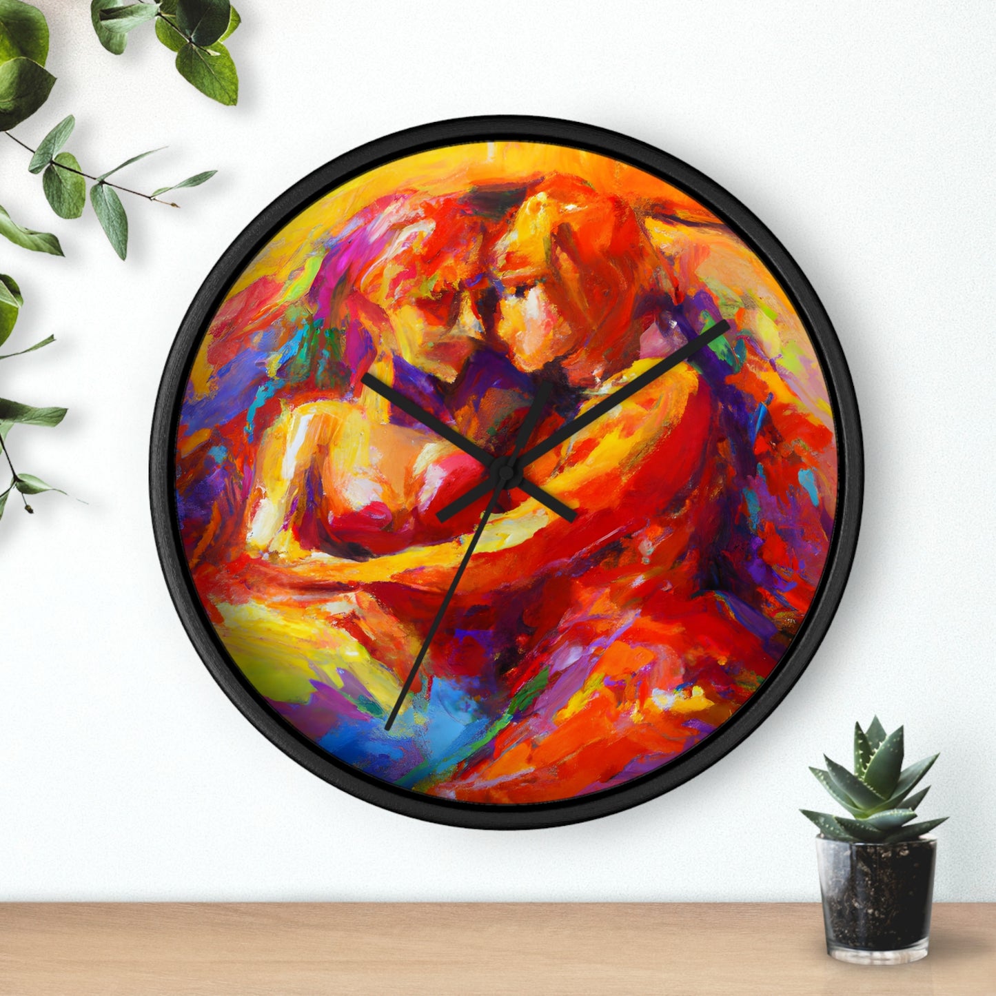 River - Gay Love Wall Clock
