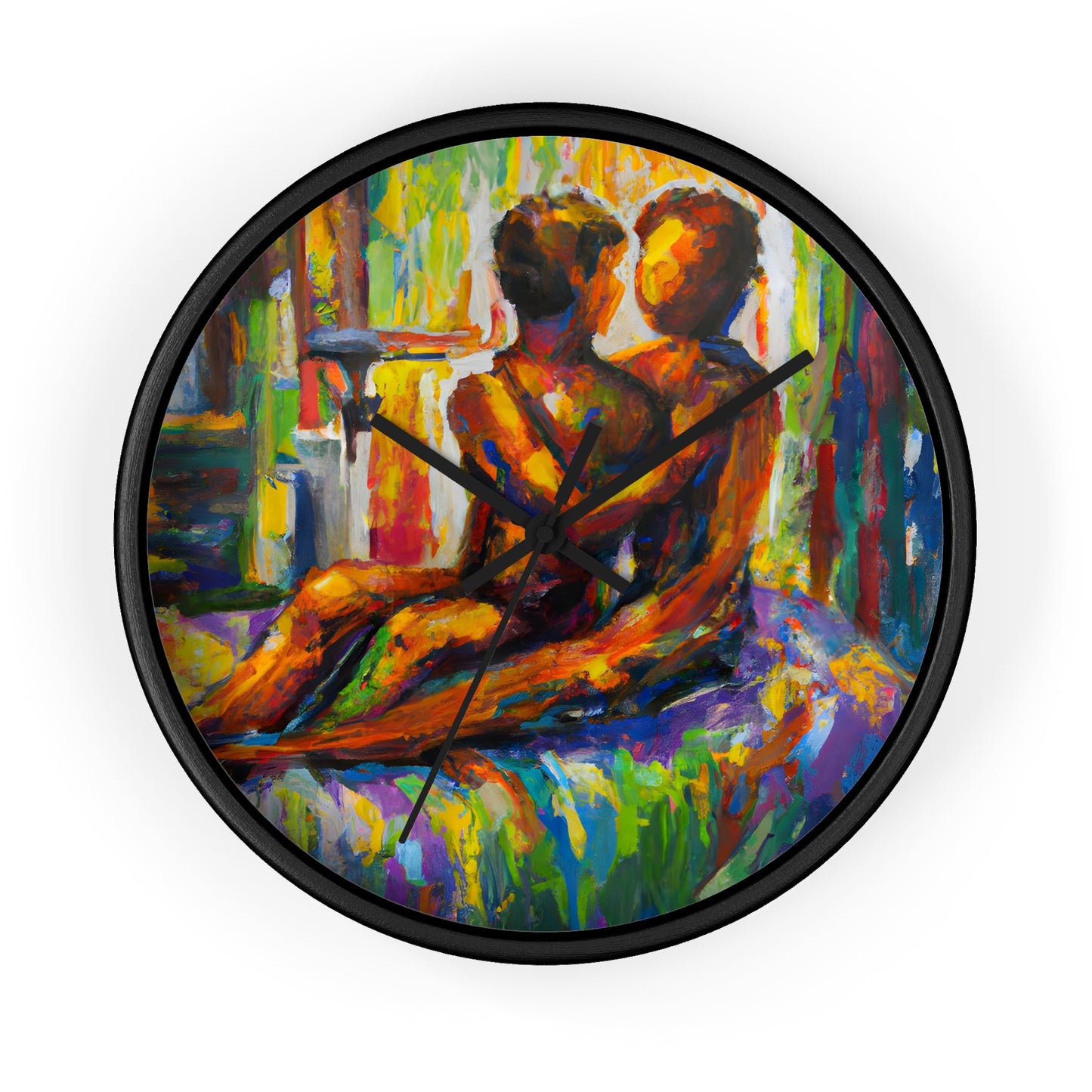 Jett - Gay Love Wall Clock