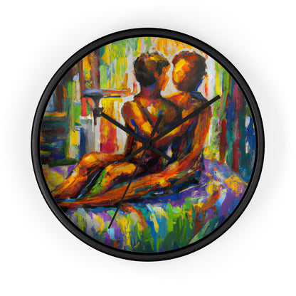 Jett - Gay Love Wall Clock