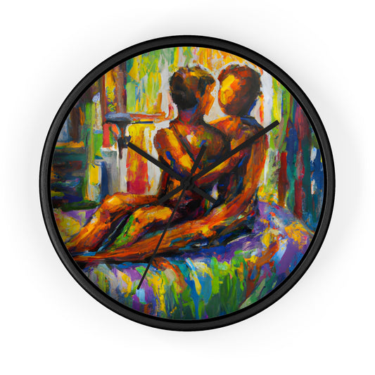 Jett - Gay Love Wall Clock