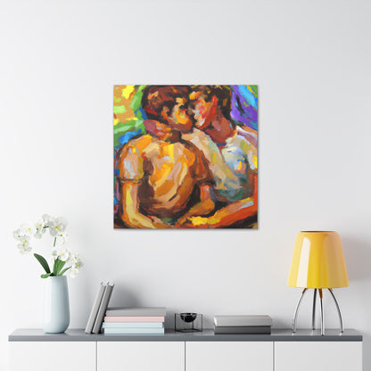 Maxwell - Gay Love Canvas Art
