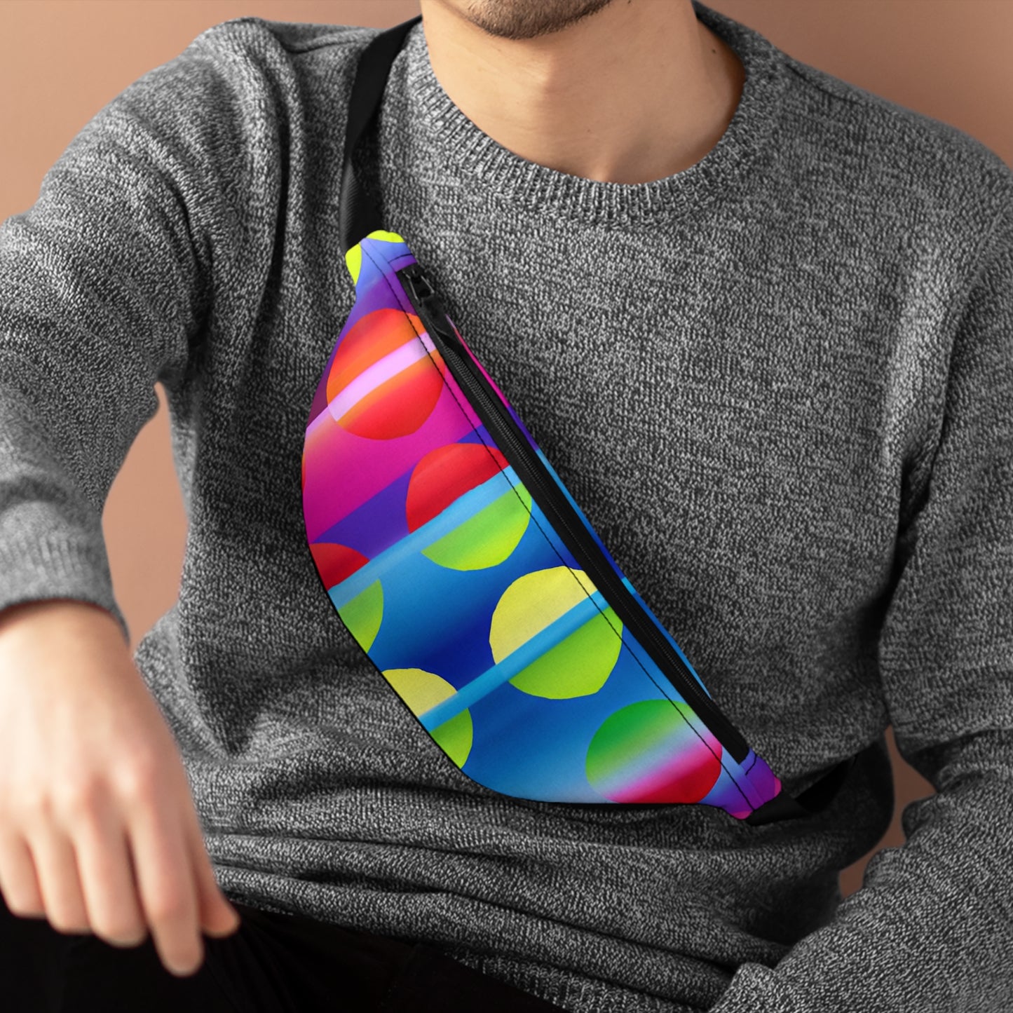 MizGlamorzo - Gay Pride Fanny Pack Belt Bag
