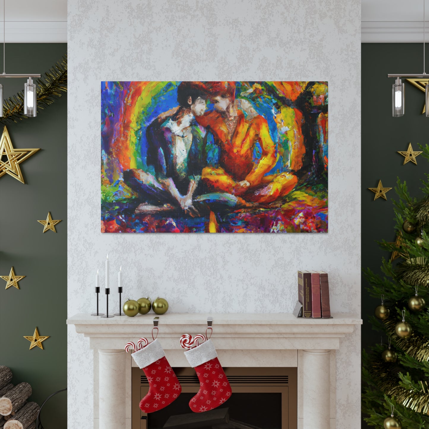 Maverick - Gay Love Canvas Art