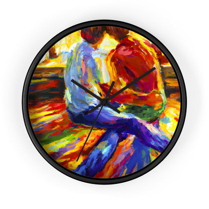 Logan - Gay Love Wall Clock