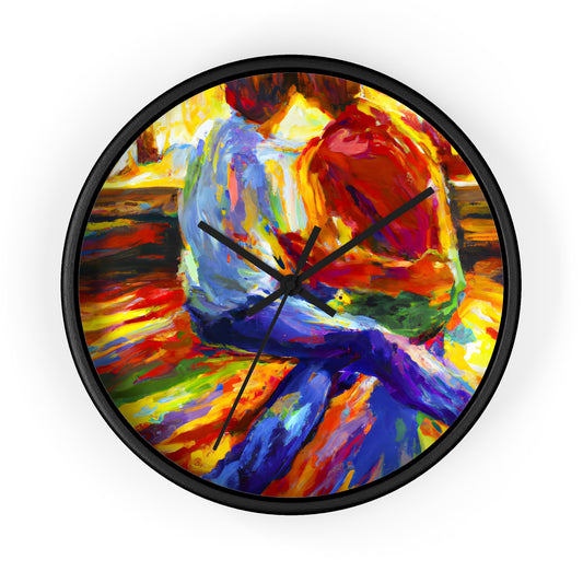 Logan - Gay Love Wall Clock