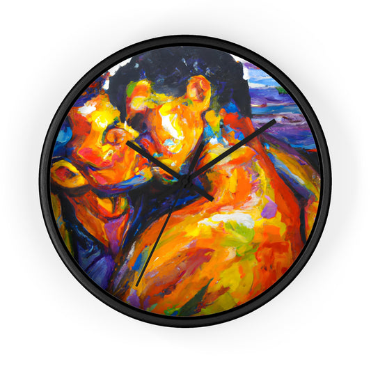 Devon - Gay Love Wall Clock