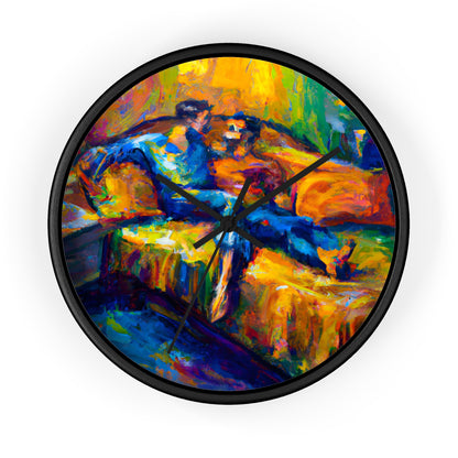 Tyler - Gay Love Wall Clock