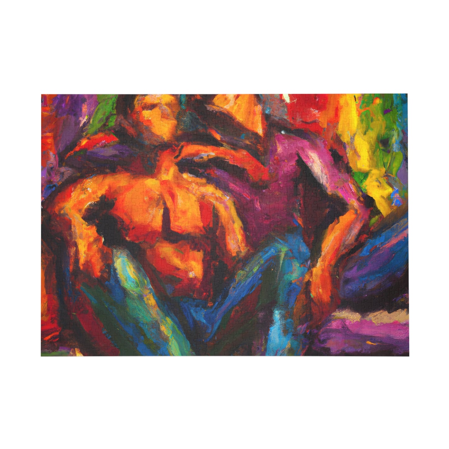 Jesse Maverick - Gay Love Jigsaw Puzzle