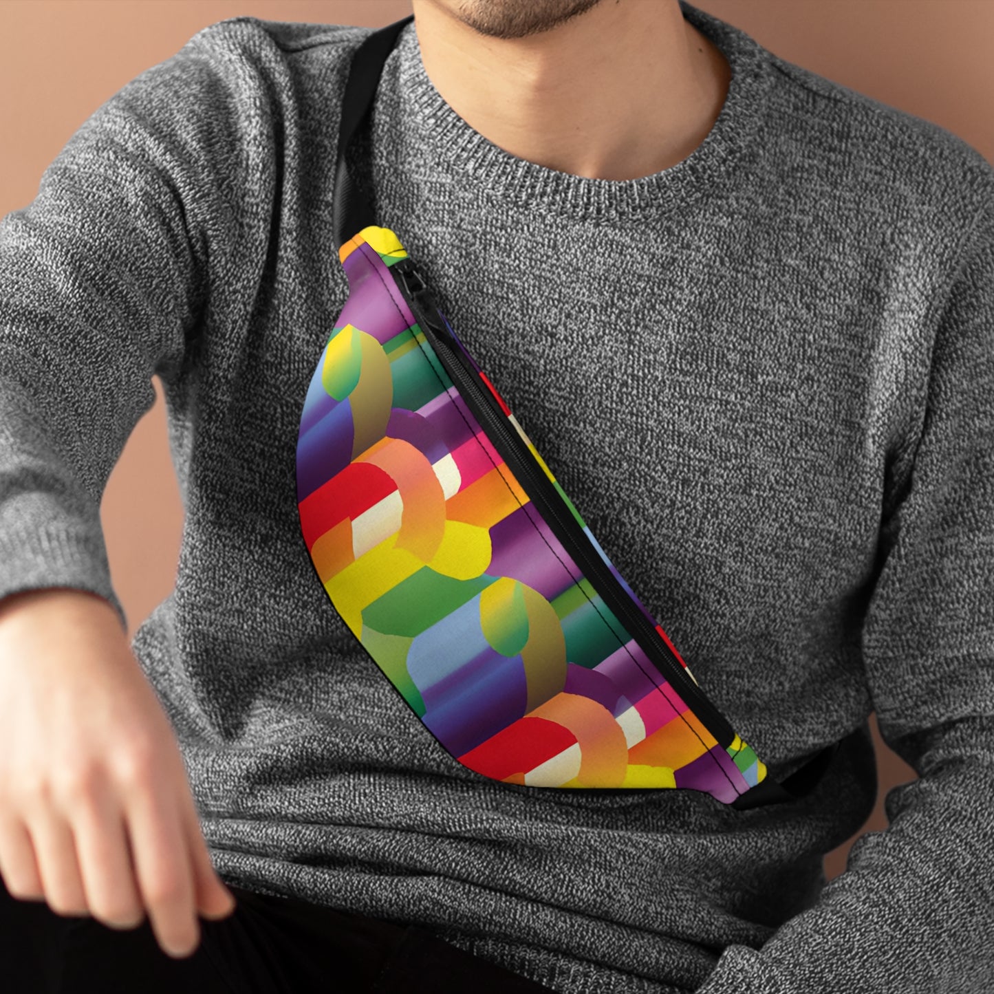 GlitterDazzle - Gay Pride Fanny Pack Belt Bag