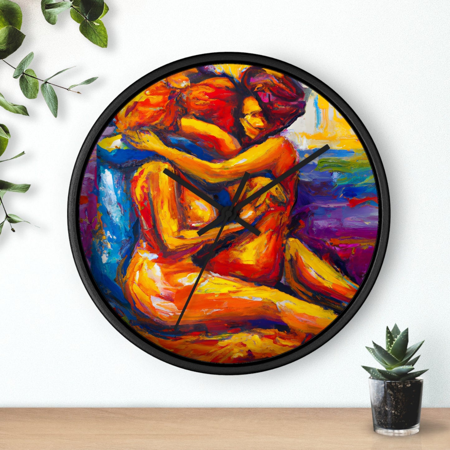 Maxwell - Gay Love Wall Clock