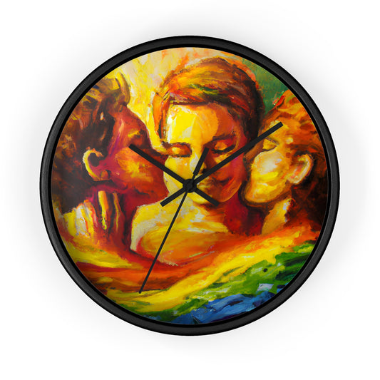 Lex - Gay Love Wall Clock