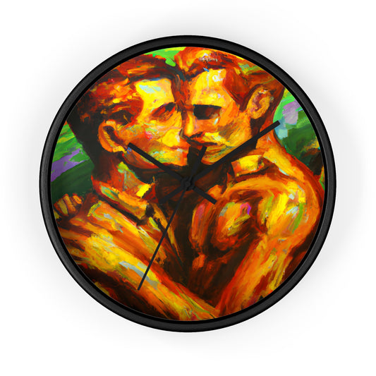 Bradley - Gay Love Wall Clock