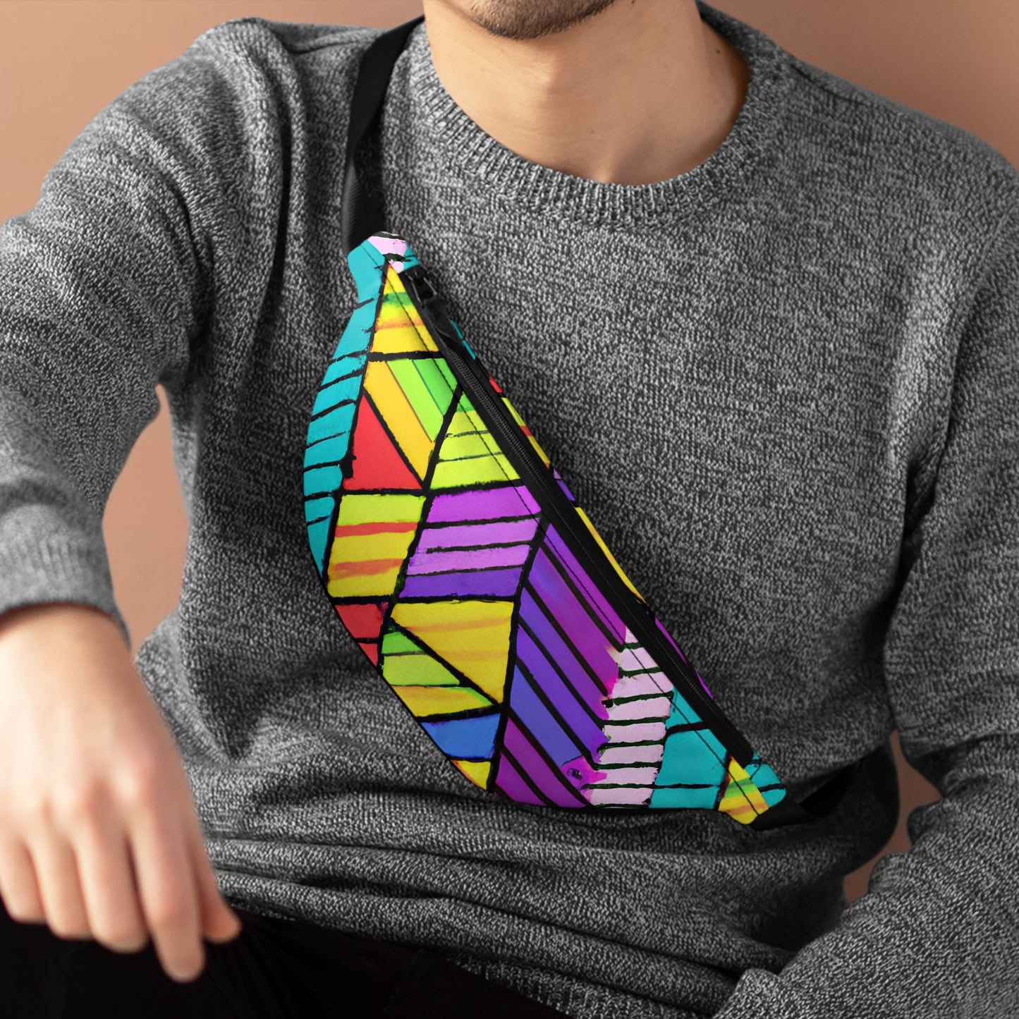 GlitzyGlamour - Gay Pride Fanny Pack Belt Bag