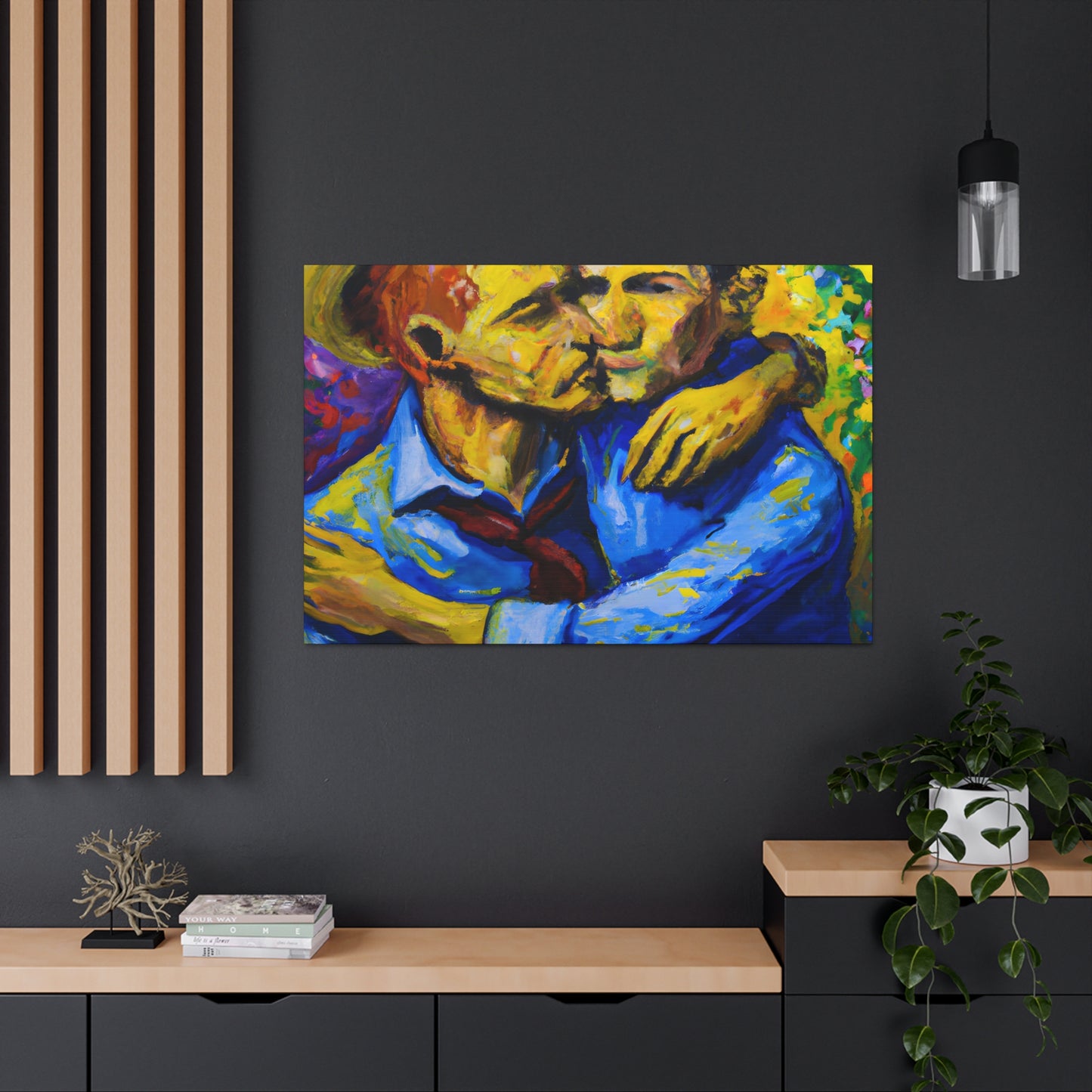 RadiantRembrandt - Gay Couple Wall Art