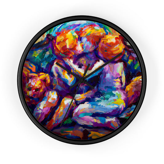 Marcus - Gay Love Wall Clock