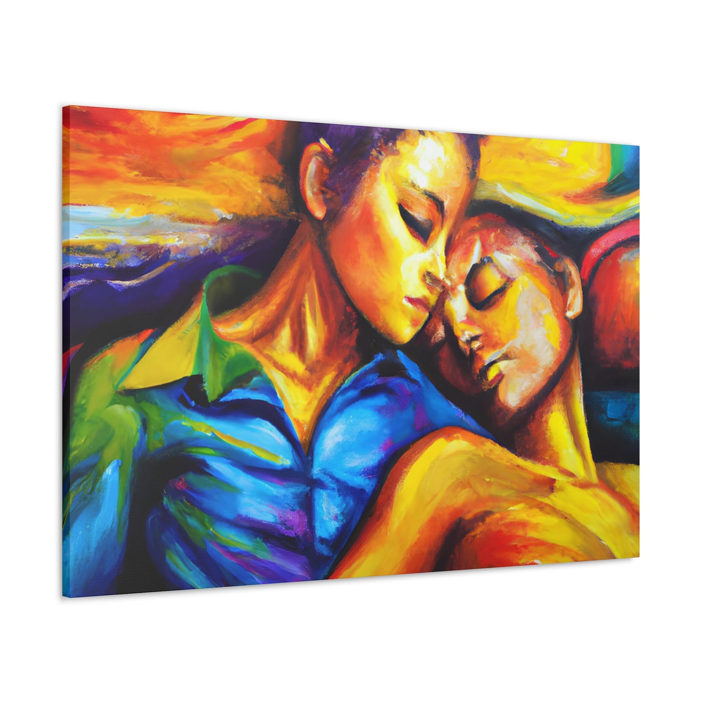 Aiden. - Gay Love Canvas Art