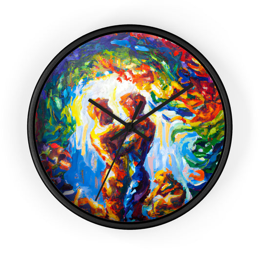 Stormy Ryder. - Gay Love Wall Clock