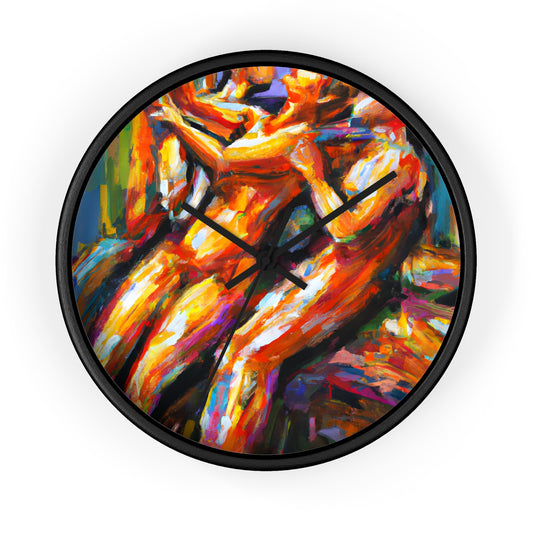 Trevor - Gay Love Wall Clock
