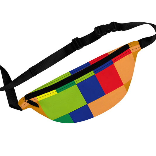 GoldGlamazon - Gay Pride Fanny Pack Belt Bag