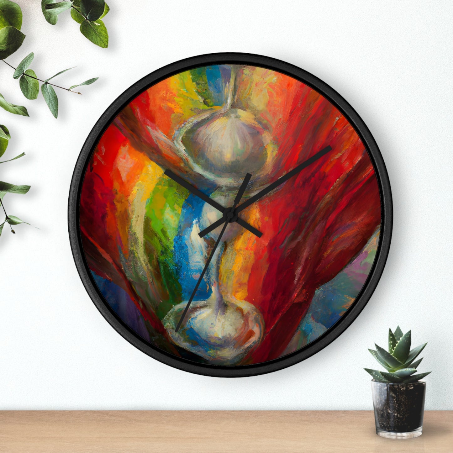 LeonardoDaVinci - Gay Hope Wall Clock