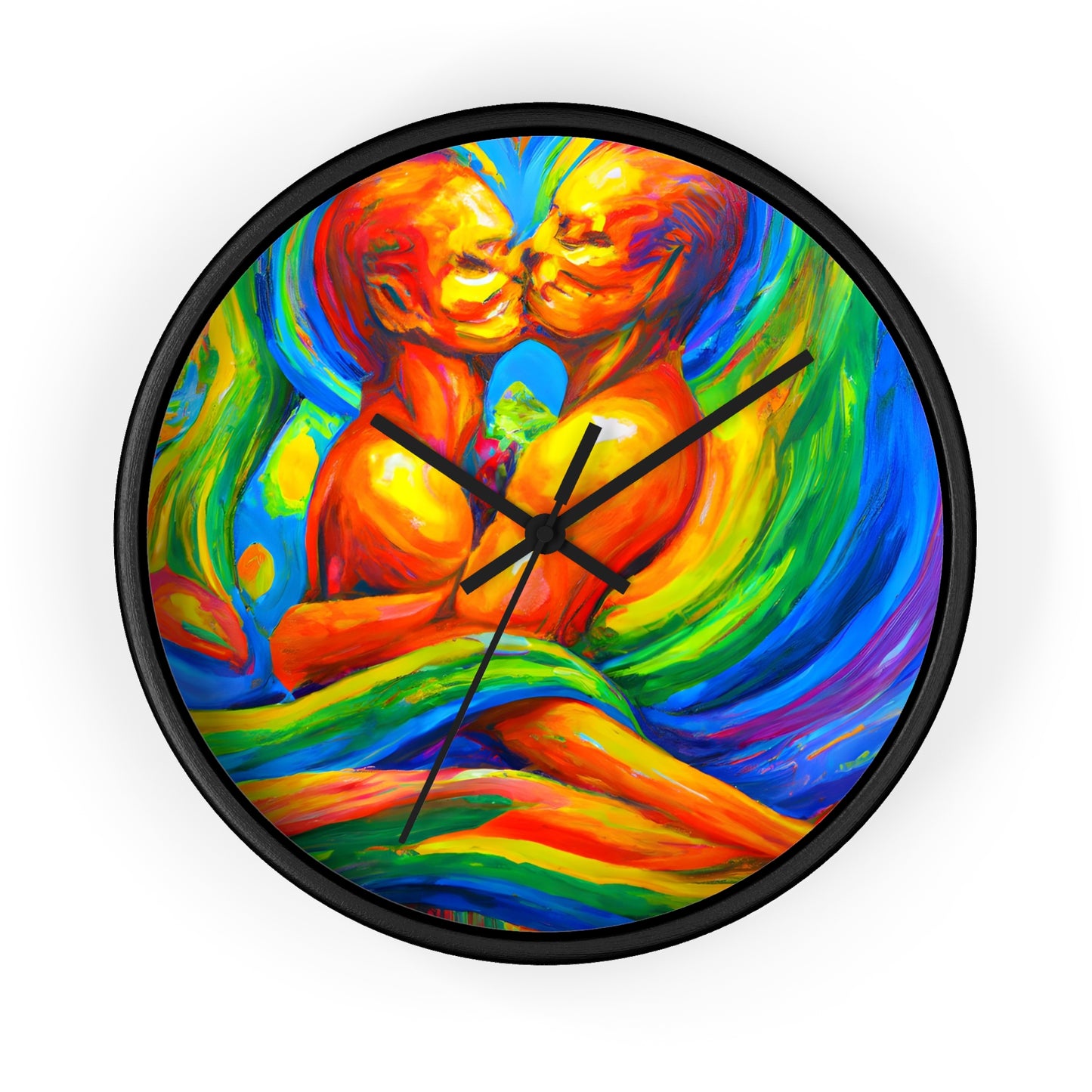 Haze - Gay Love Wall Clock