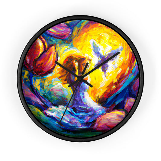 LeonardoDaVinci - Gay Hope Wall Clock
