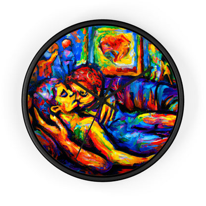 Hunter - Gay Love Wall Clock