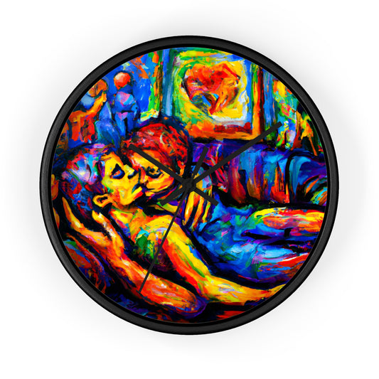 Hunter - Gay Love Wall Clock
