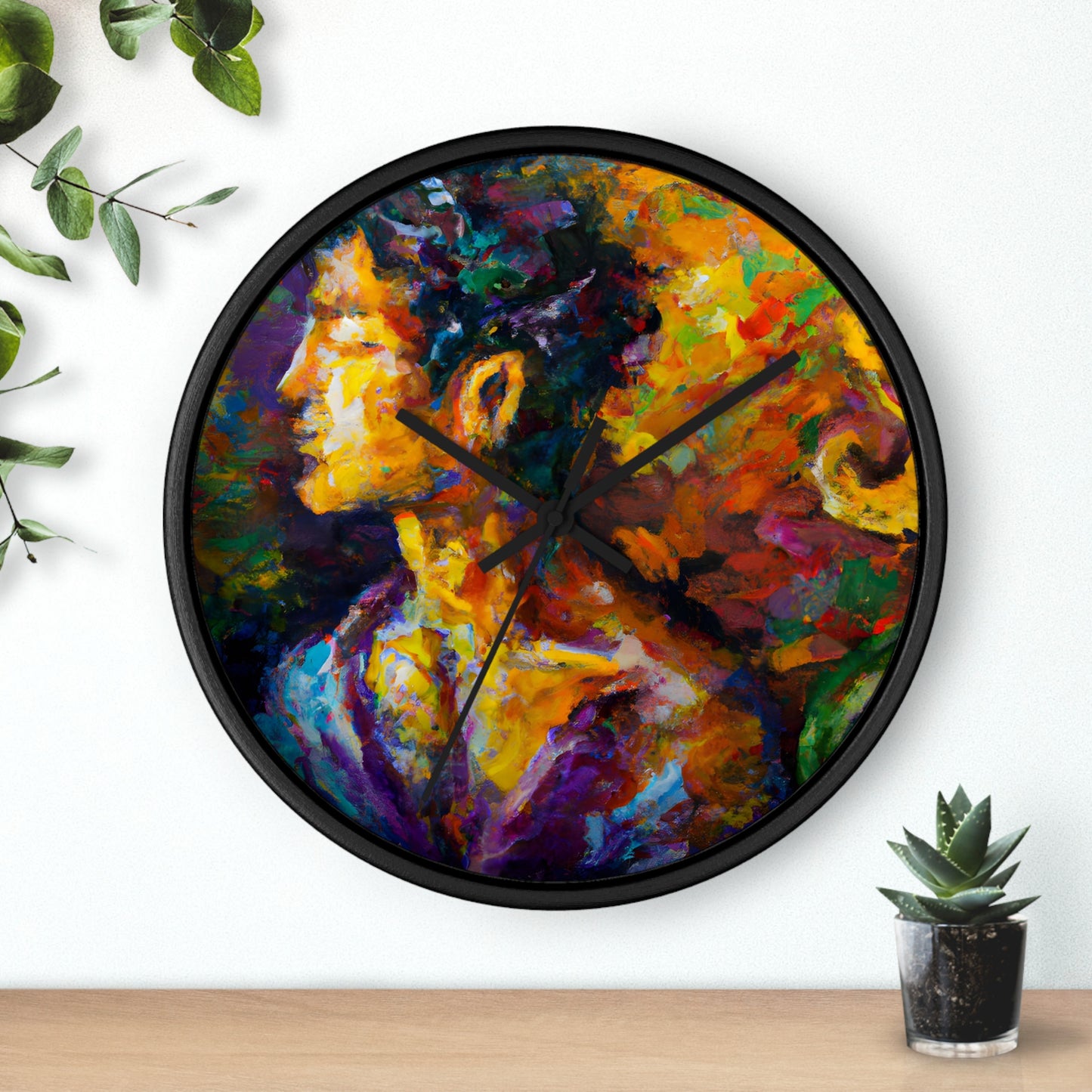 Monarda - Gay Hope Wall Clock
