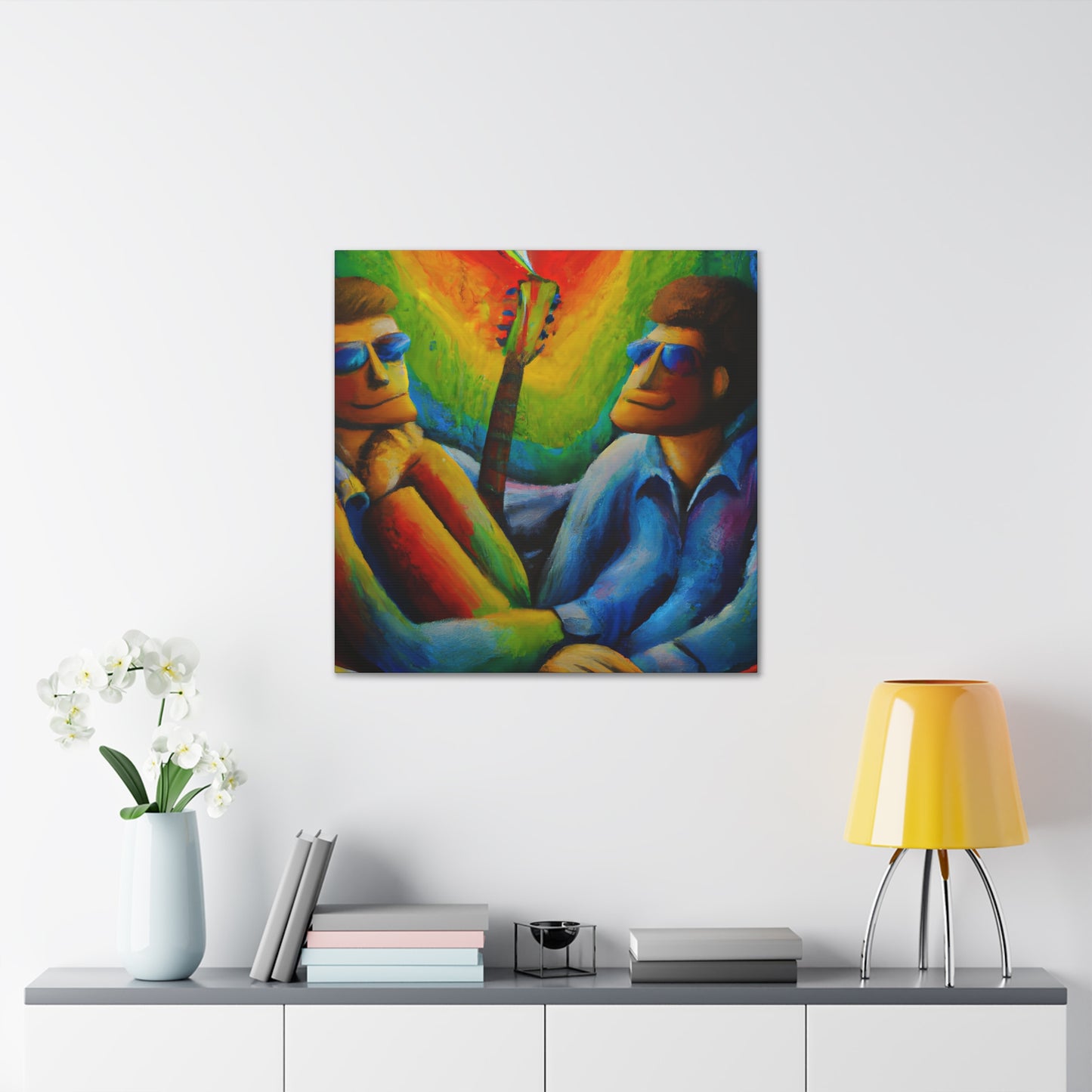 AlecX - Gay Love Canvas Art
