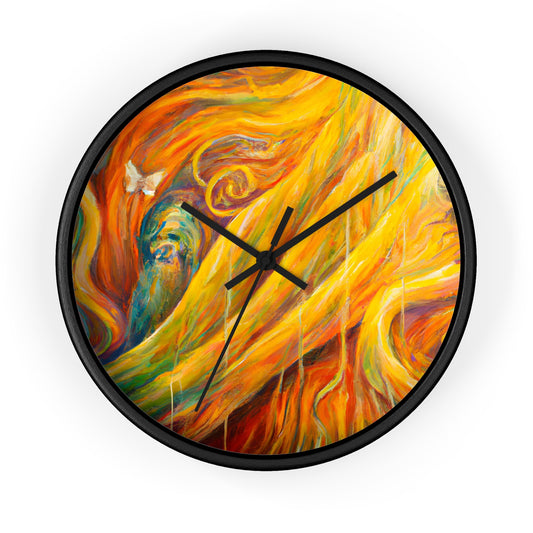 LeonardoVinci - Gay Hope Wall Clock