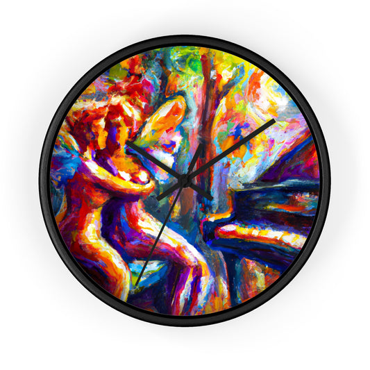 Caspian - Gay Love Wall Clock
