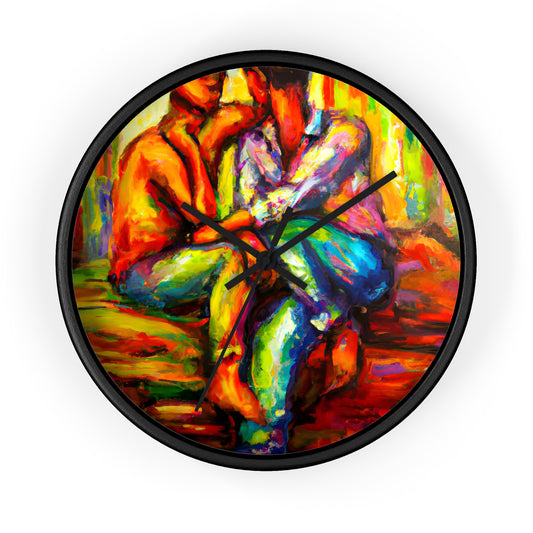 Tyson - Gay Love Wall Clock