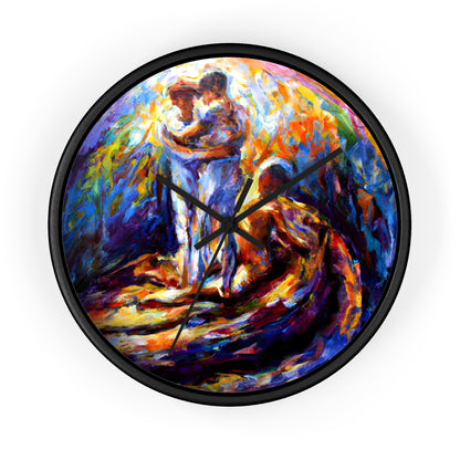 Hawk - Gay Love Wall Clock