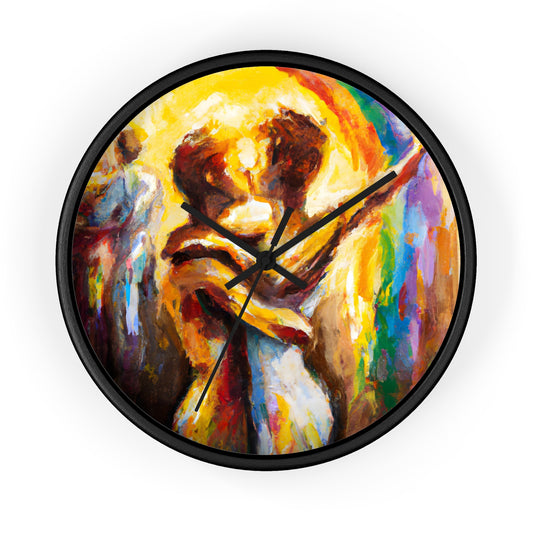 Chase - Gay Love Wall Clock