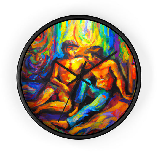 Maxwell - Gay Love Wall Clock