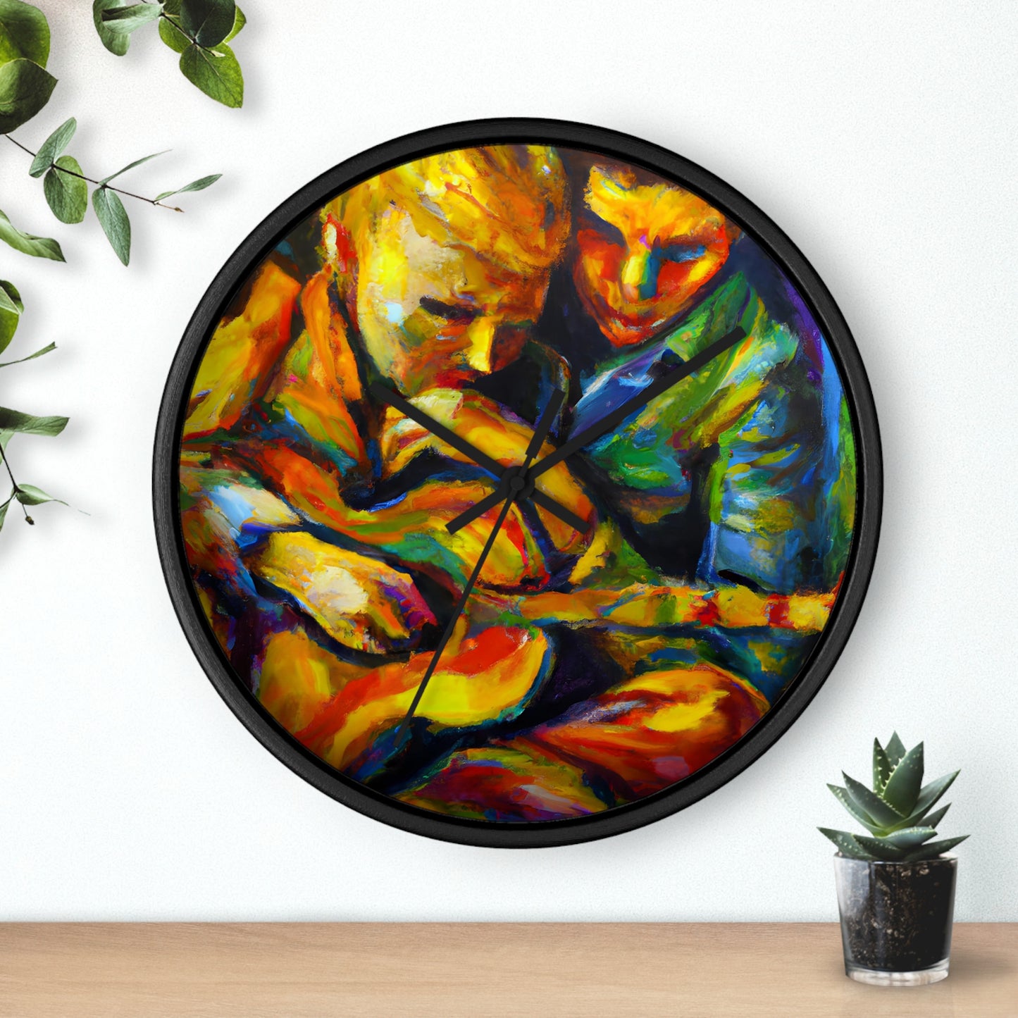 Magnus - Gay Love Wall Clock