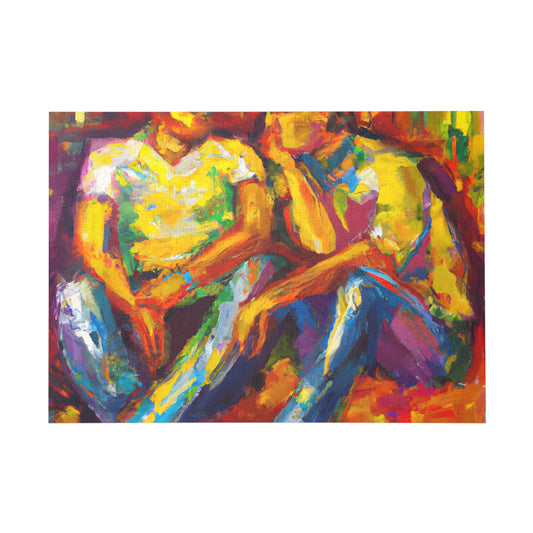 Tavon - Gay Love Jigsaw Puzzle