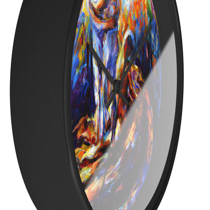 Hawk - Gay Love Wall Clock