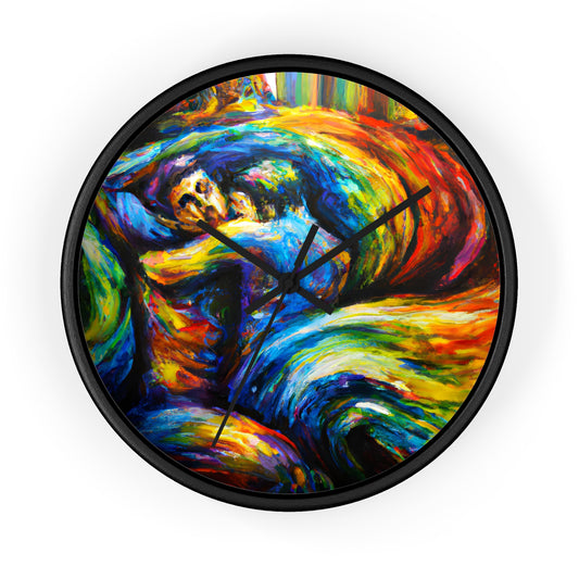 Tristan - Gay Love Wall Clock
