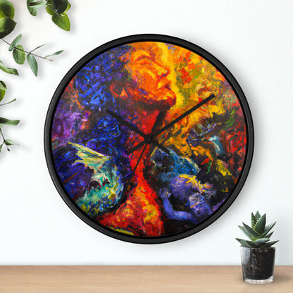 LeonardoDaVinci - Gay Hope Wall Clock
