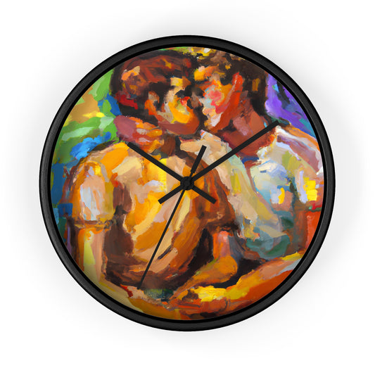 Maxwell - Gay Love Wall Clock