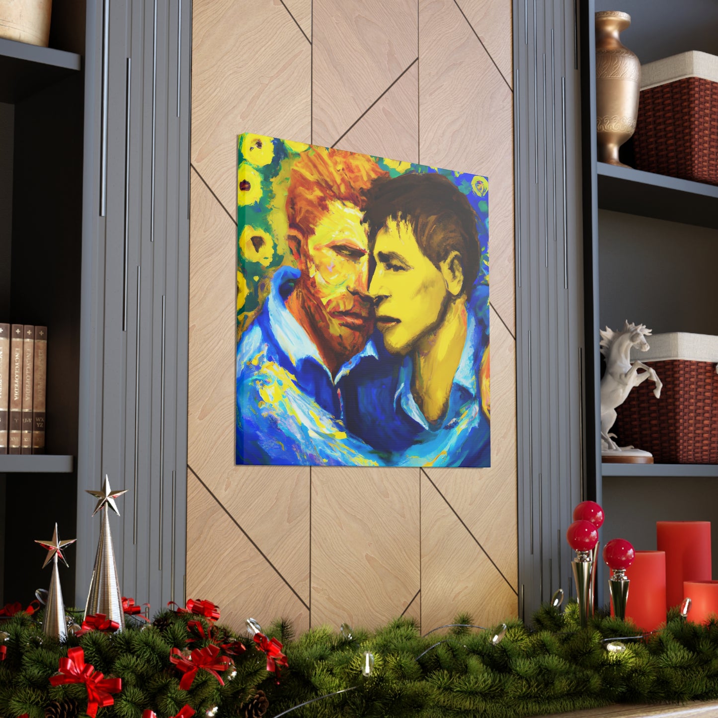 ArtemisiaGentileschi - Gay Couple Wall Art