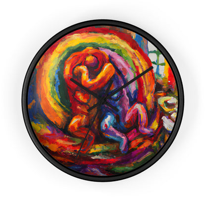 Randy - Gay Love Wall Clock