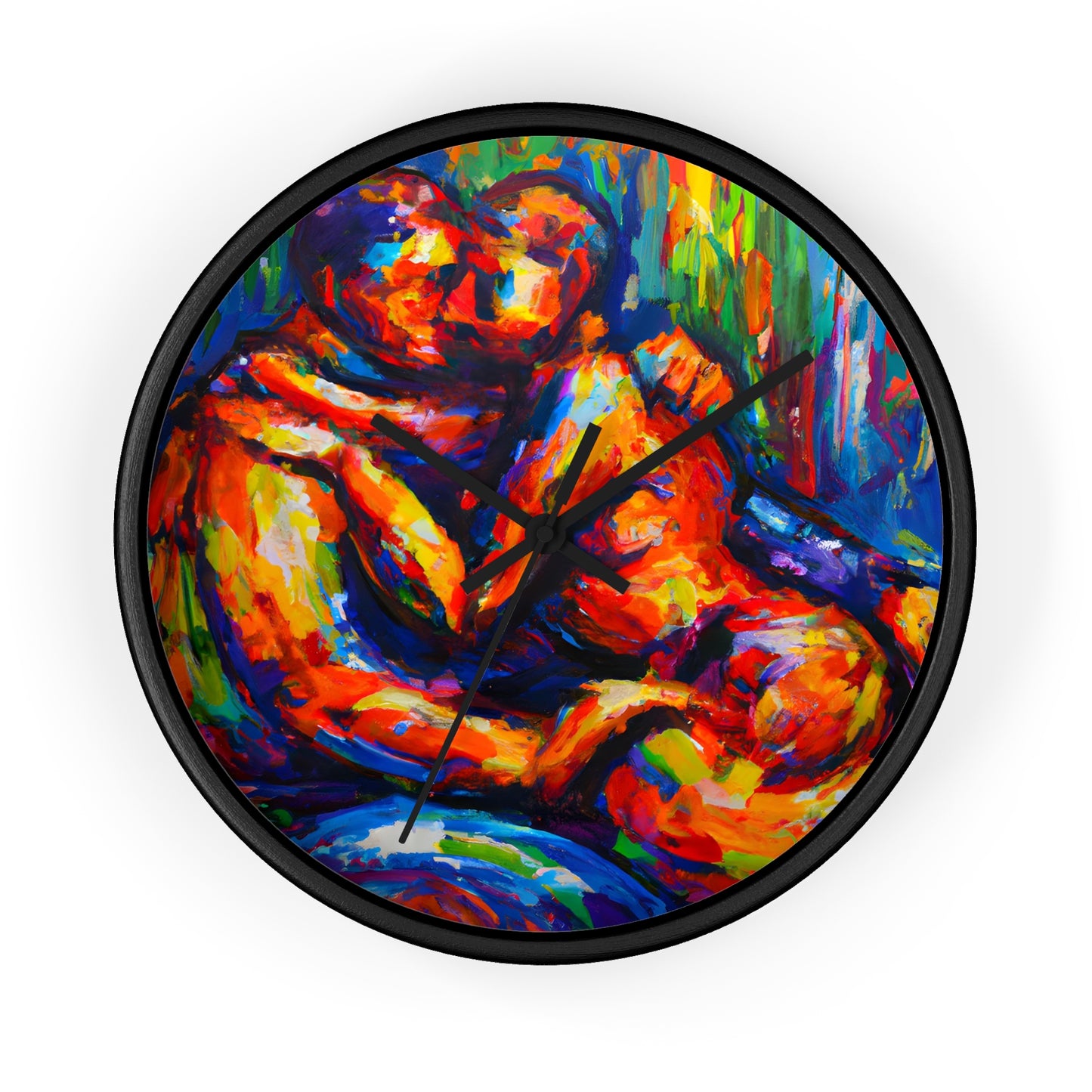 Lazarus - Gay Love Wall Clock
